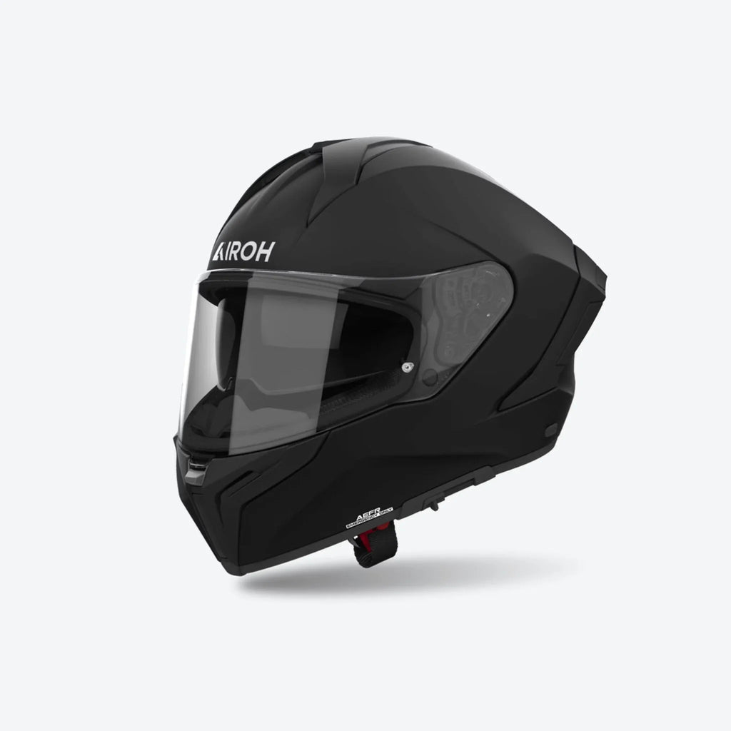 Airoh Matryx Color nero opaco cod. MX11: vista laterale del casco integrale