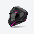 Casco Airoh MATRYX ROCKET PINK MATT vista laterale
