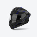Airoh Airoh Matryx Sentinel Blue Matt – Casco Integrale Composite Carbon ECE 22.06 Blu Caschi integrali - Moon Bike - Vista 1