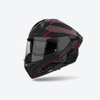 Airoh Airoh Matryx Sentinel Red Matt – Casco Integrale Composite Carbon ECE 22.06 Rosso Caschi integrali - Moon Bike - Vista 1