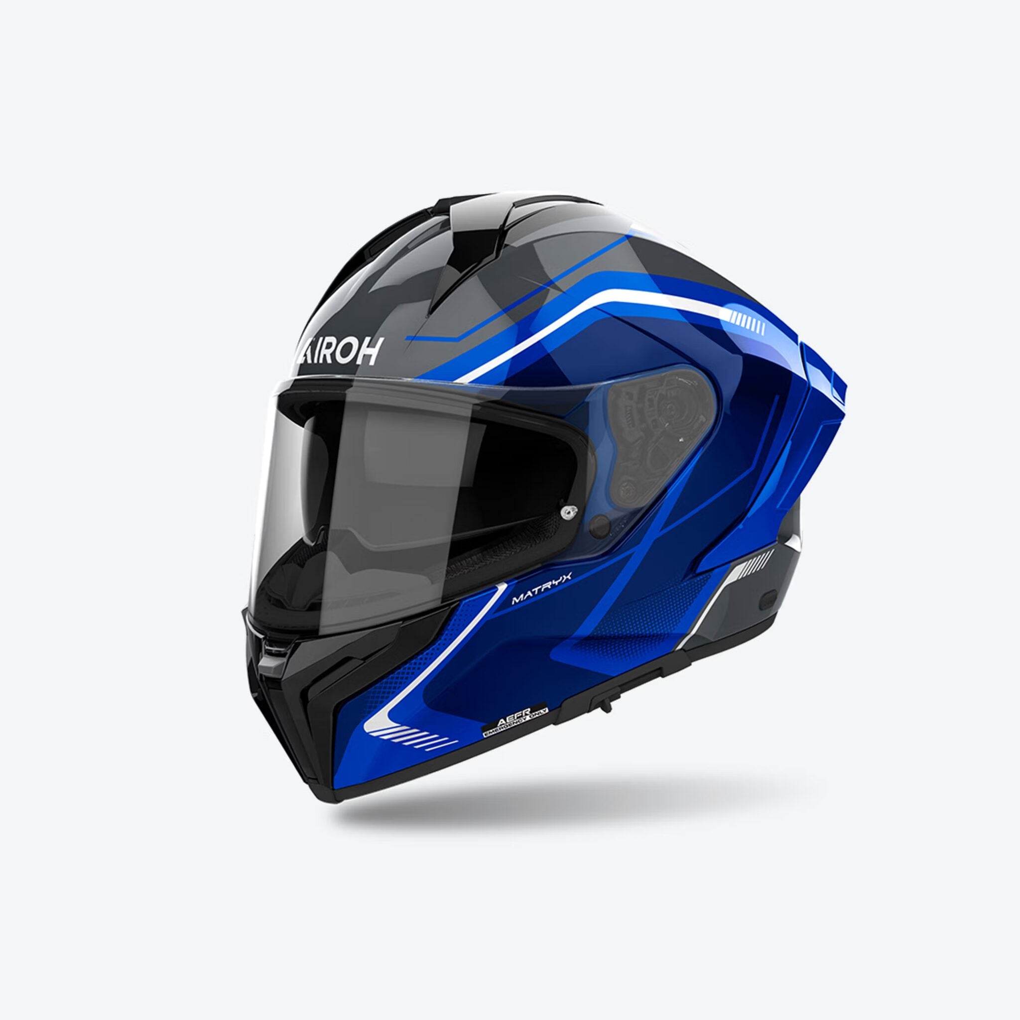 Airoh Matryx Wide Blue casco integrale