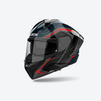 Airoh Airoh Matryx Wide Red Gloss – Casco Integrale Composite Carbon ECE 22.06 Rosso Caschi integrali - Moon Bike - Vista 1