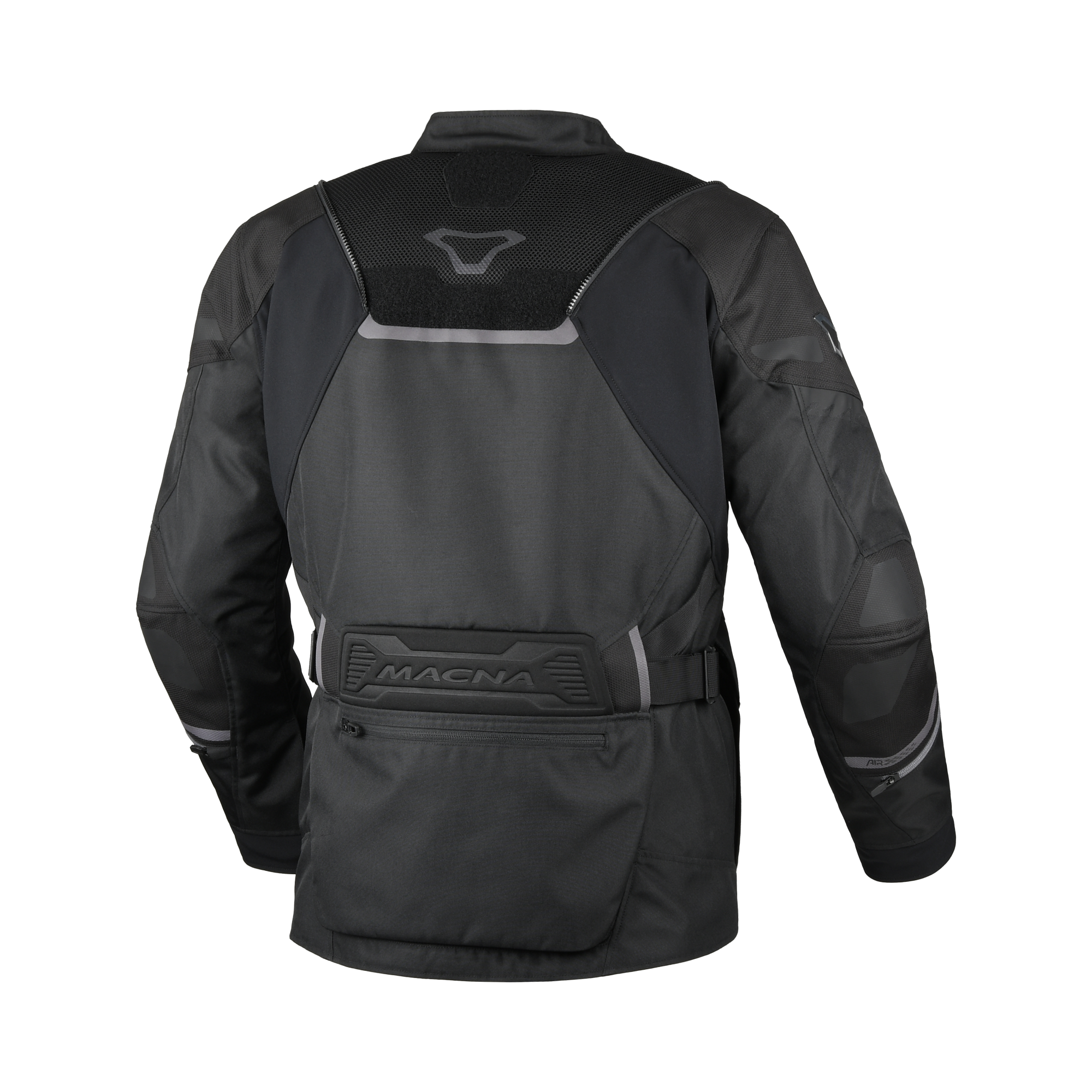 Macna Air Hybrid 2.0 Nero - Giacca Moto Adventure 3 Strati Impermeabile CE Classe AA Uomo - vista 4