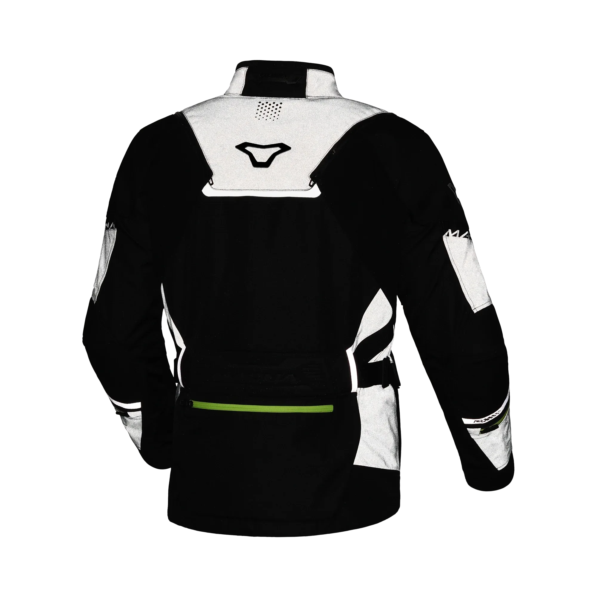 Macna Air Hybrid 2.0 Night Eye Giacca Moto Impermeabile
