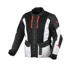 Macna Air Hybrid 2.0 Grigio/Nero - Giacca Moto Adventure 3 Strati Impermeabile CE Classe AA Uomo - vista 3