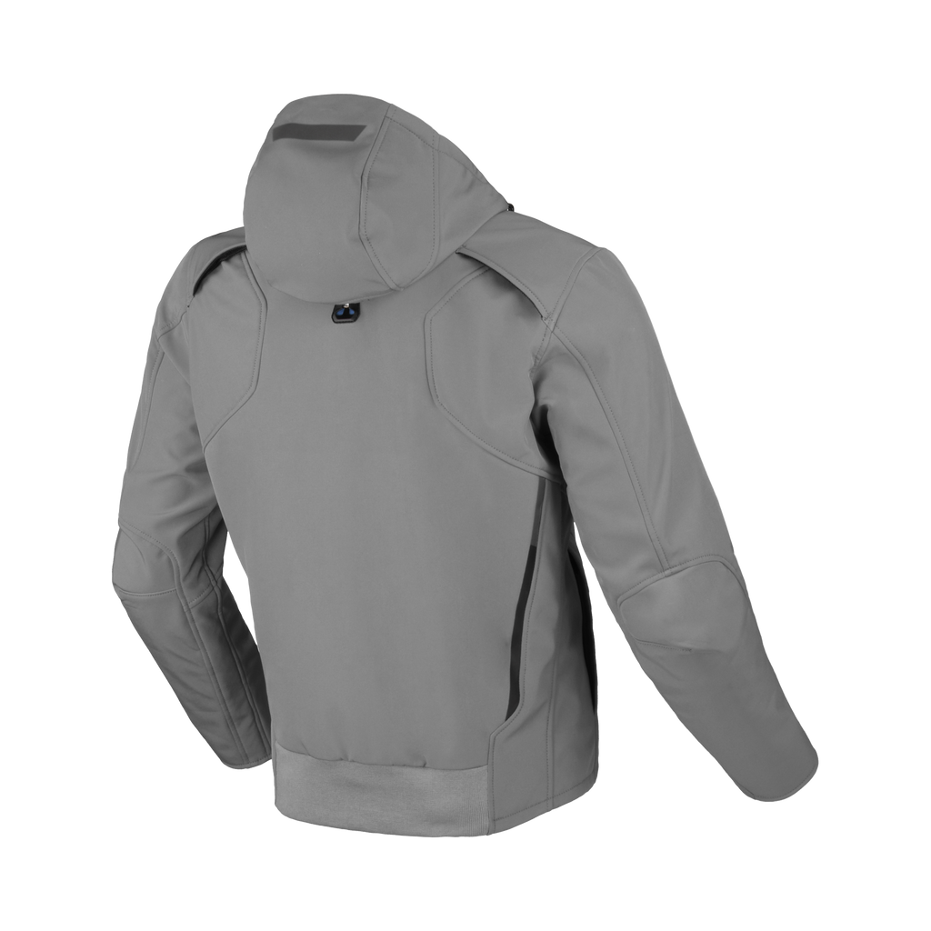 Macna Atracor Grigio giacca moto vista 2