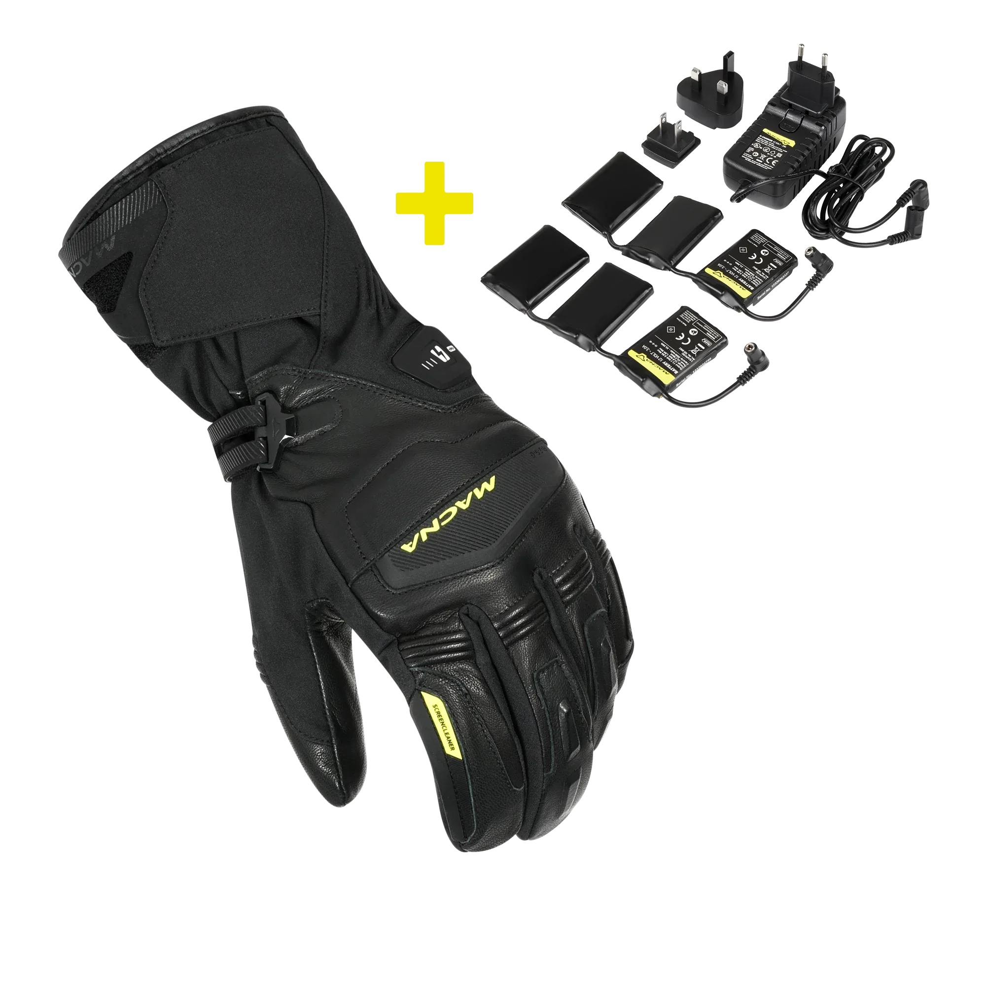 Macna Azra 12V 3A kit Guanti Moto Riscaldati