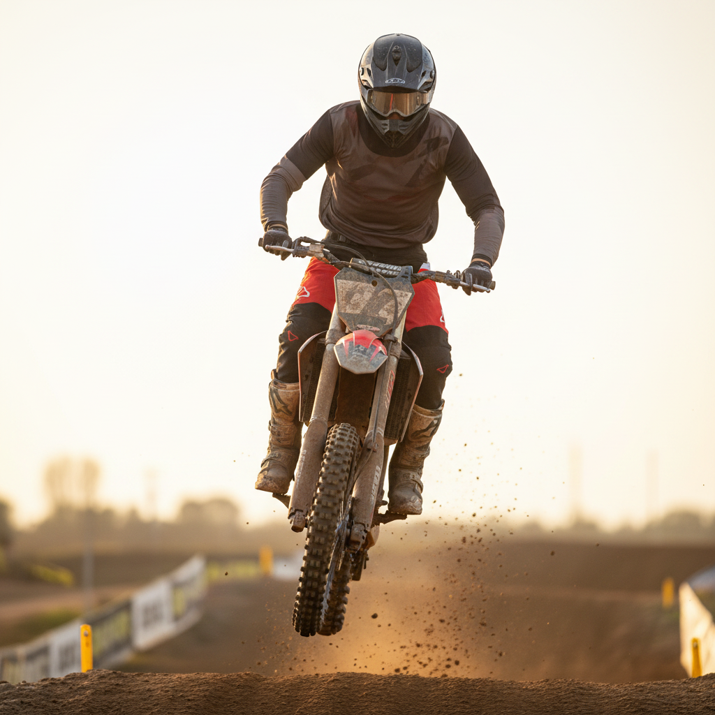 Macna Backyard-1 Nero/Rosso – Pantaloni Moto Cross Off-Road Unisex