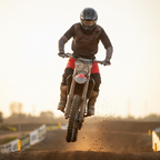 Macna Backyard-1 Nero/Rosso – Pantaloni Moto Cross Off-Road Unisex