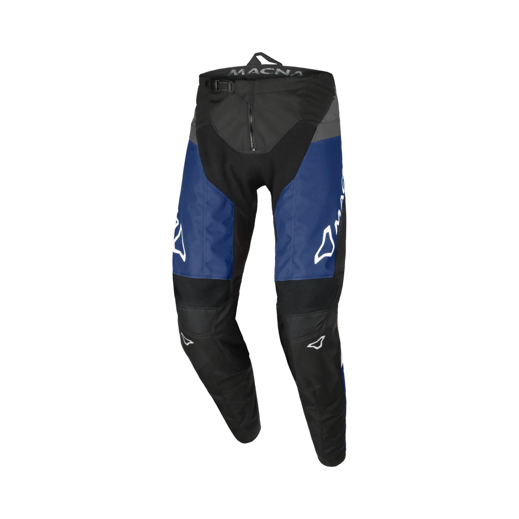 Macna Backyard-1 Nero/Blu – Pantaloni Moto Cross Off-Road Uomo