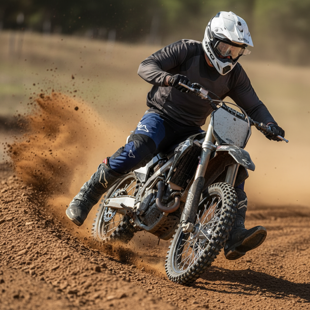 Macna Backyard-1 Schwarz/Blau – Off-Road Motorradhose Herren