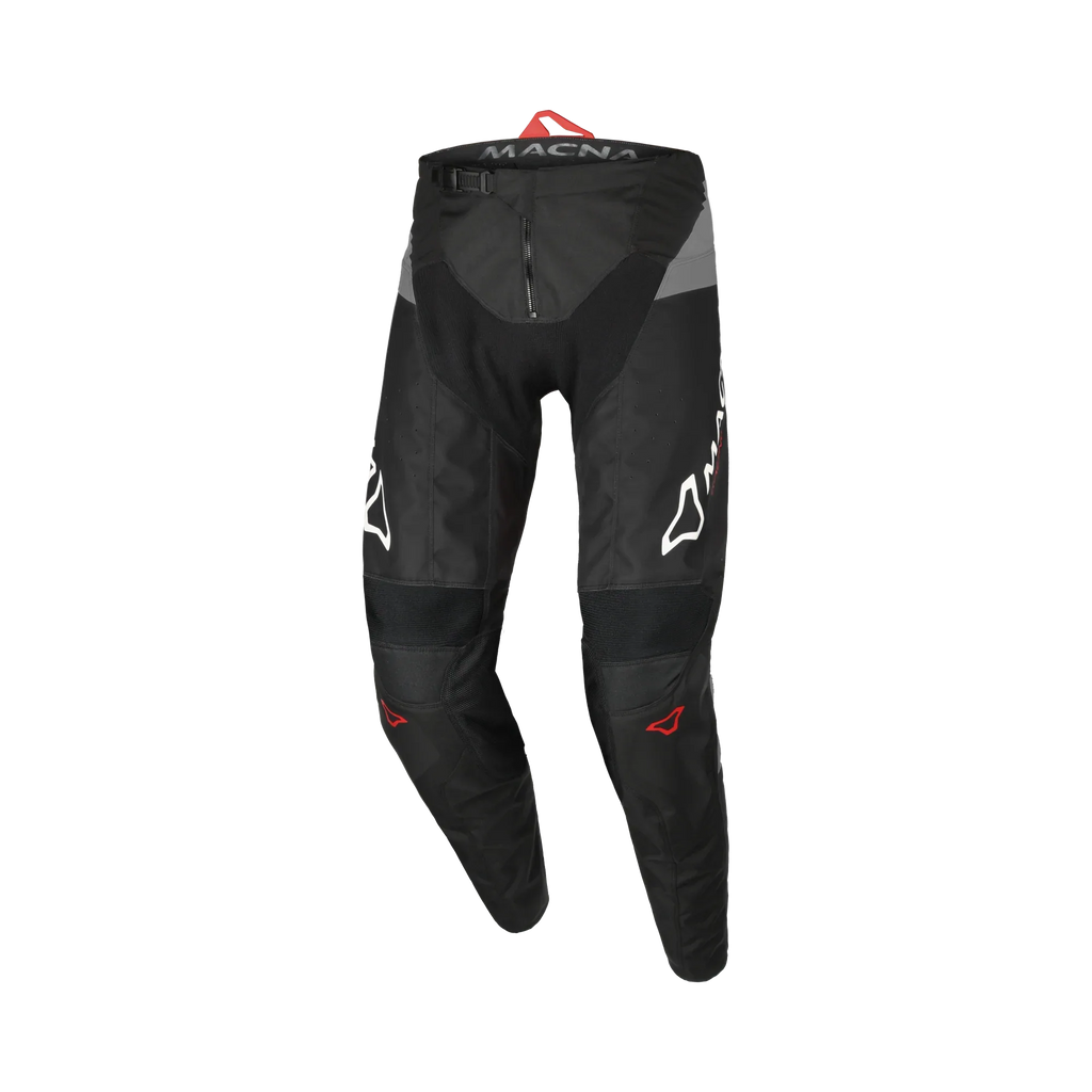 Macna Backyard-1 Nero/Bianco – Pantaloni Moto Cross Off-Road Uomo