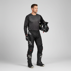 Macna Backyard-1 Nero/Bianco – Pantaloni Moto Cross Off-Road Unisex