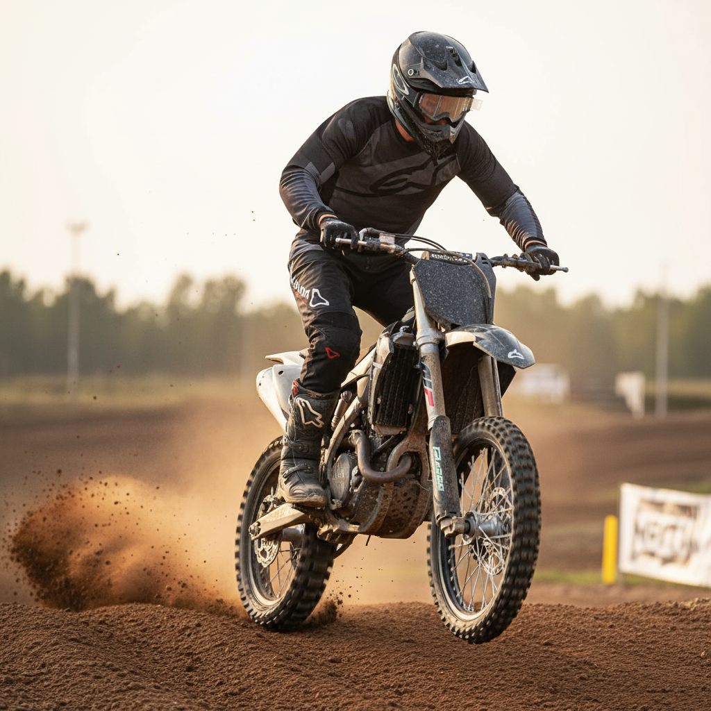 Macna Backyard-1 Nero/Bianco – Pantaloni Moto Cross Off-Road Unisex