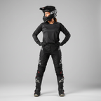Macna Backyard-1 Nero/Bianco – Pantaloni Moto Cross Off-Road Unisex