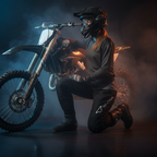 Macna Backyard-1 Nero/Bianco – Pantaloni Moto Cross Off-Road Unisex