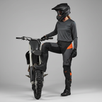 Macna Backyard-1 Schwarz/Grau – Motocross Offroad Hose Herren