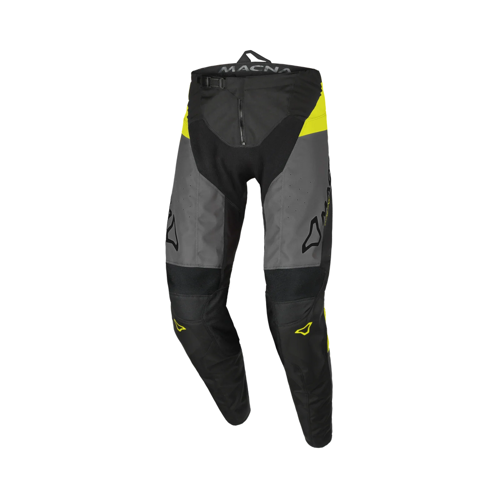 Macna Backyard-1 Nero/Giallo – Pantaloni Moto Cross Off-Road Uomo