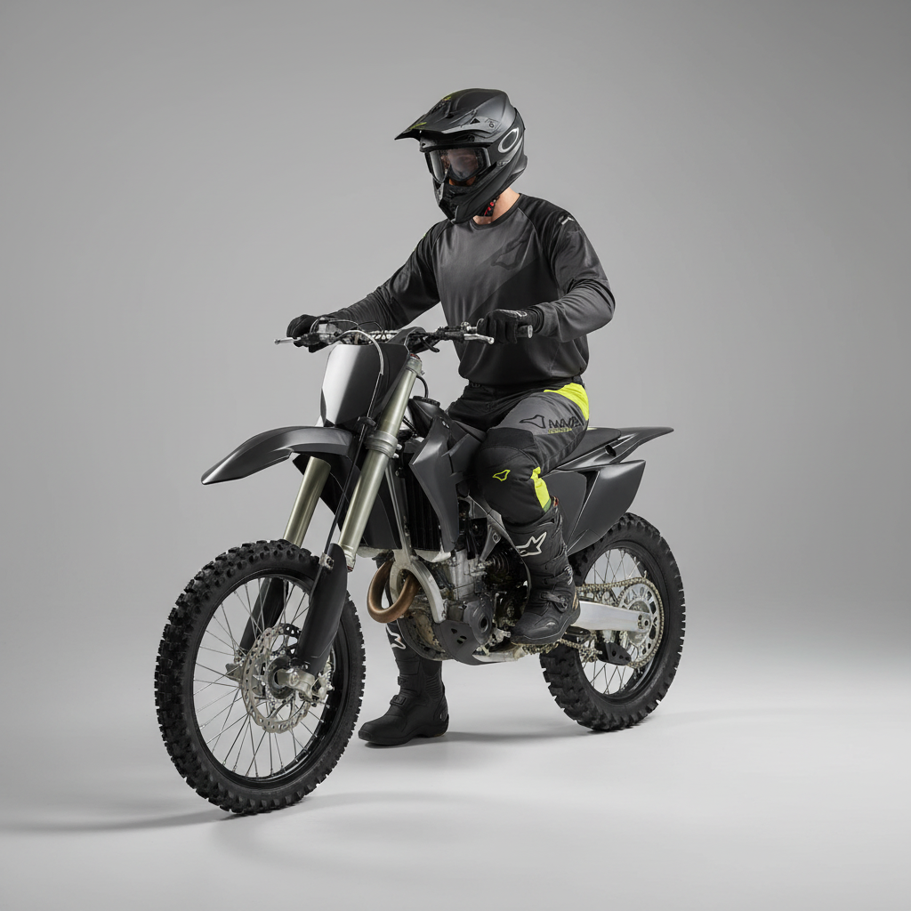 Macna Backyard-1 Nero/Giallo – Pantaloni Moto Cross Off-Road Unisex