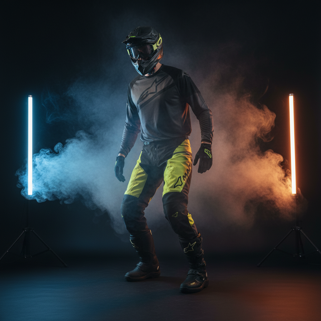Macna Backyard-1 Nero/Giallo – Pantaloni Moto Cross Off-Road Unisex
