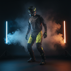 Macna Backyard-1 Nero/Giallo – Pantaloni Moto Cross Off-Road Unisex