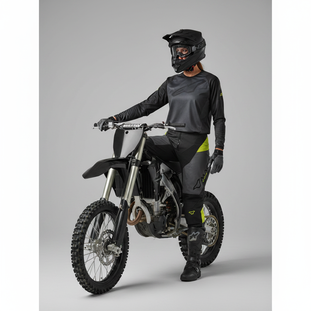 Macna Backyard-1 Nero/Giallo – Pantaloni Moto Cross Off-Road Unisex