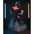 Macna Backyard-1 Nero/Rosso – Maglia Moto Cross Enduro Unisex - Moon Bike - Vista 8