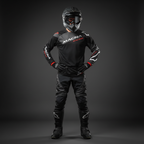 Macna Backyard-1 Nero/Grigio – Maglia Moto Cross Enduro Unisex - Moon Bike - Vista 6