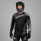 Macna Backyard-1 Nero/Grigio – Maglia Moto Cross Enduro Unisex - Moon Bike - Vista 3