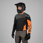 Macna Backyard-1 Nero/Arancio – Maglia Moto Cross Enduro Unisex