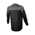 Maglia cross Macna Backyard-1 Nero/Arancio - vista posteriore