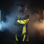 Macna Backyard-1 Nero/Giallo – Maglia Moto Cross Enduro Unisex