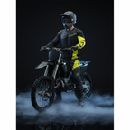 Macna Backyard-1 Nero/Giallo – Maglia Moto Cross Enduro Unisex