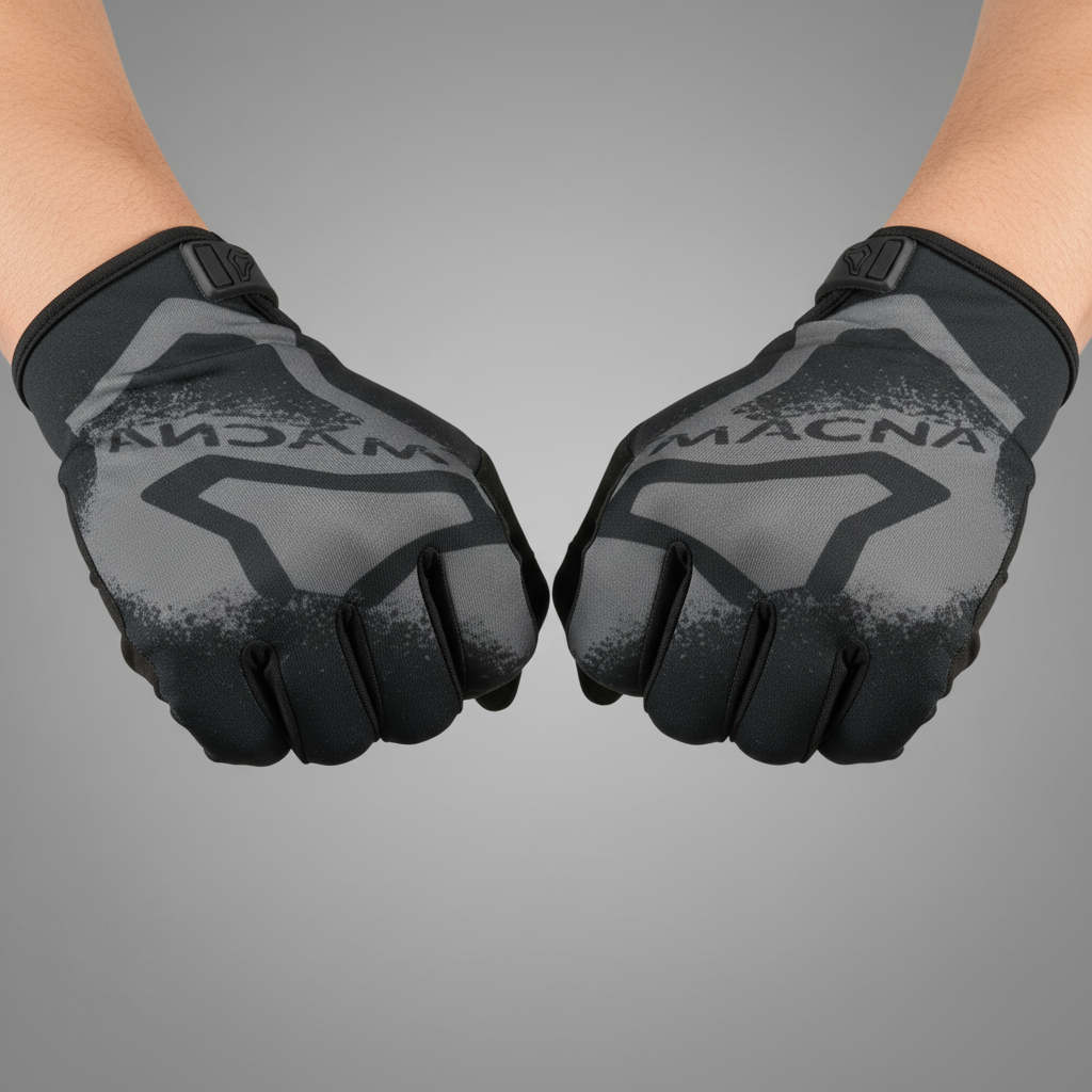 Macna Backyard-1 MX Black – Men's Cross Gloves
