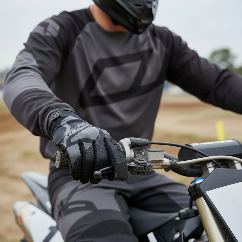 Macna Backyard-1 MX Black – Men's Cross Gloves