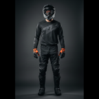 Macna Backyard-1 MX Schwarz/Orange – Cross-Handschuhe Herren