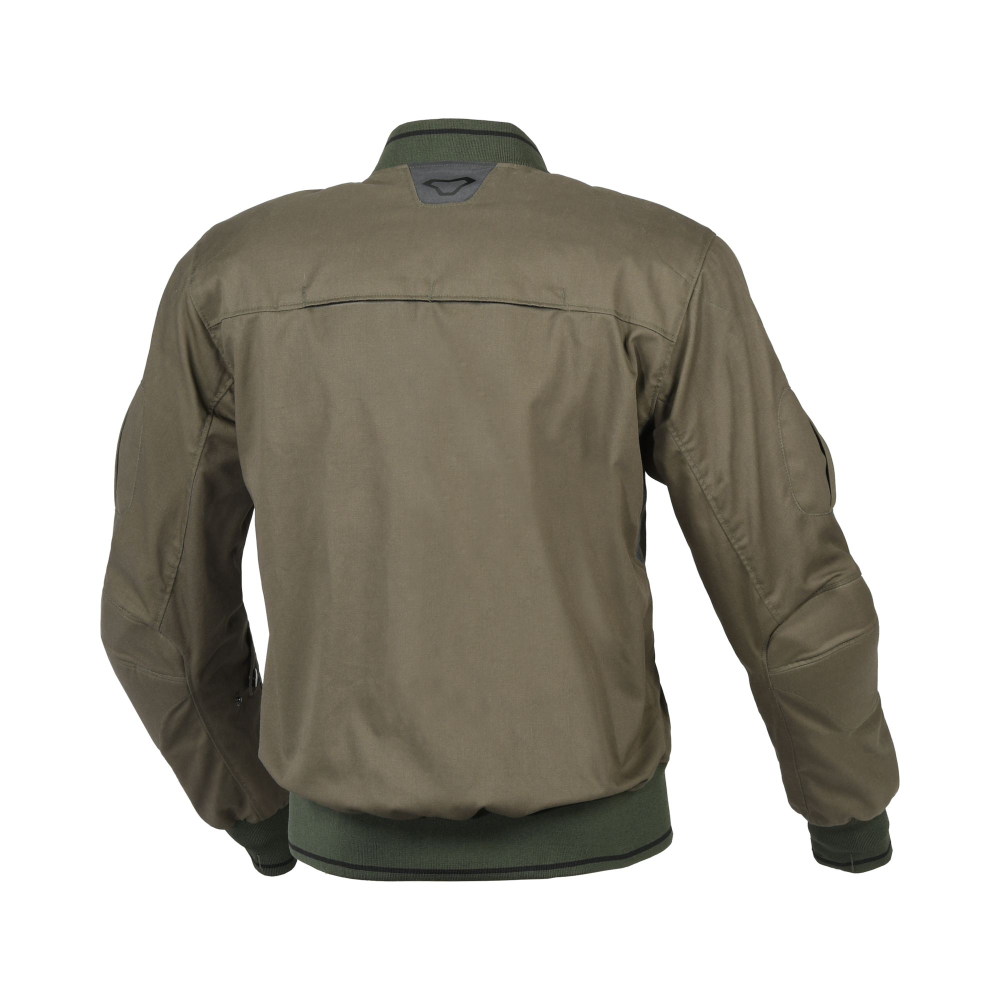 Macna Bastic Verde Scuro - Giacca Moto Bomber Urbana Impermeabile CE Classe A Uomo - vista 2