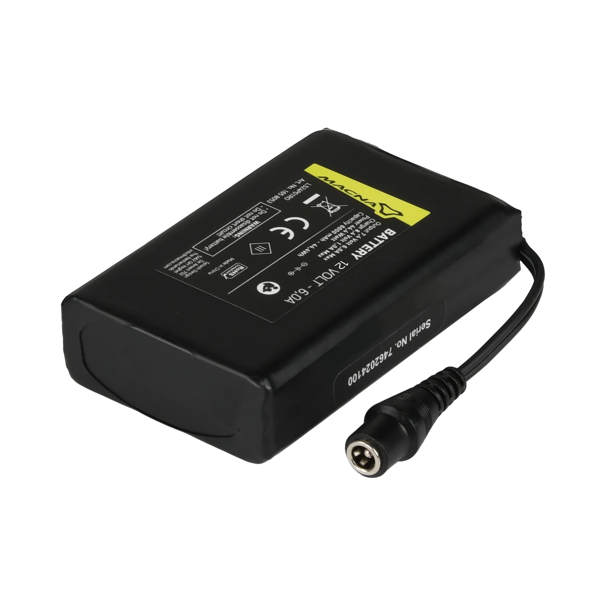 Macna Accu 12V 6A, enkel Kit Abbigliamento Riscaldato