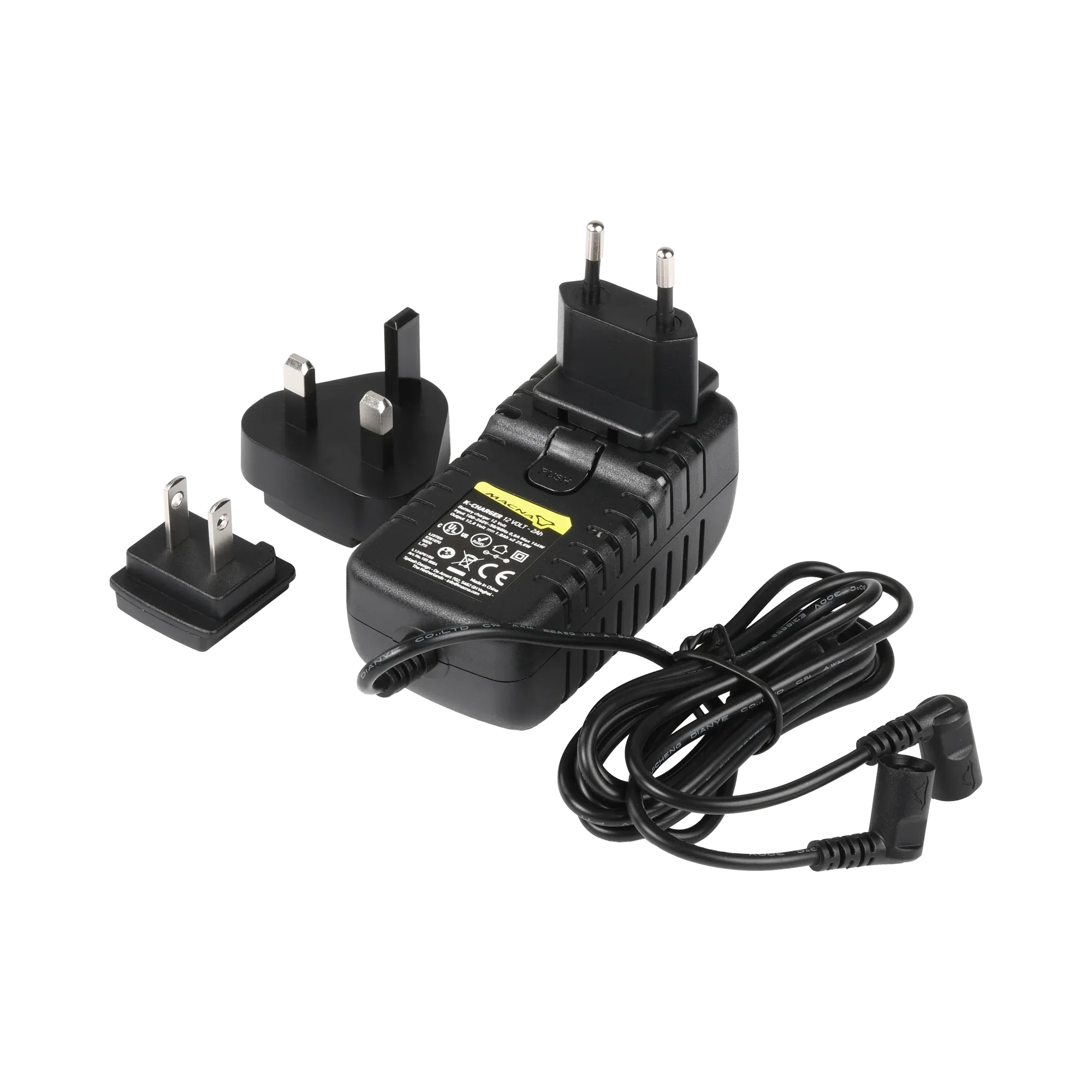 Macna Acculader voor 12V 2A Kit Abbigliamento Riscaldato