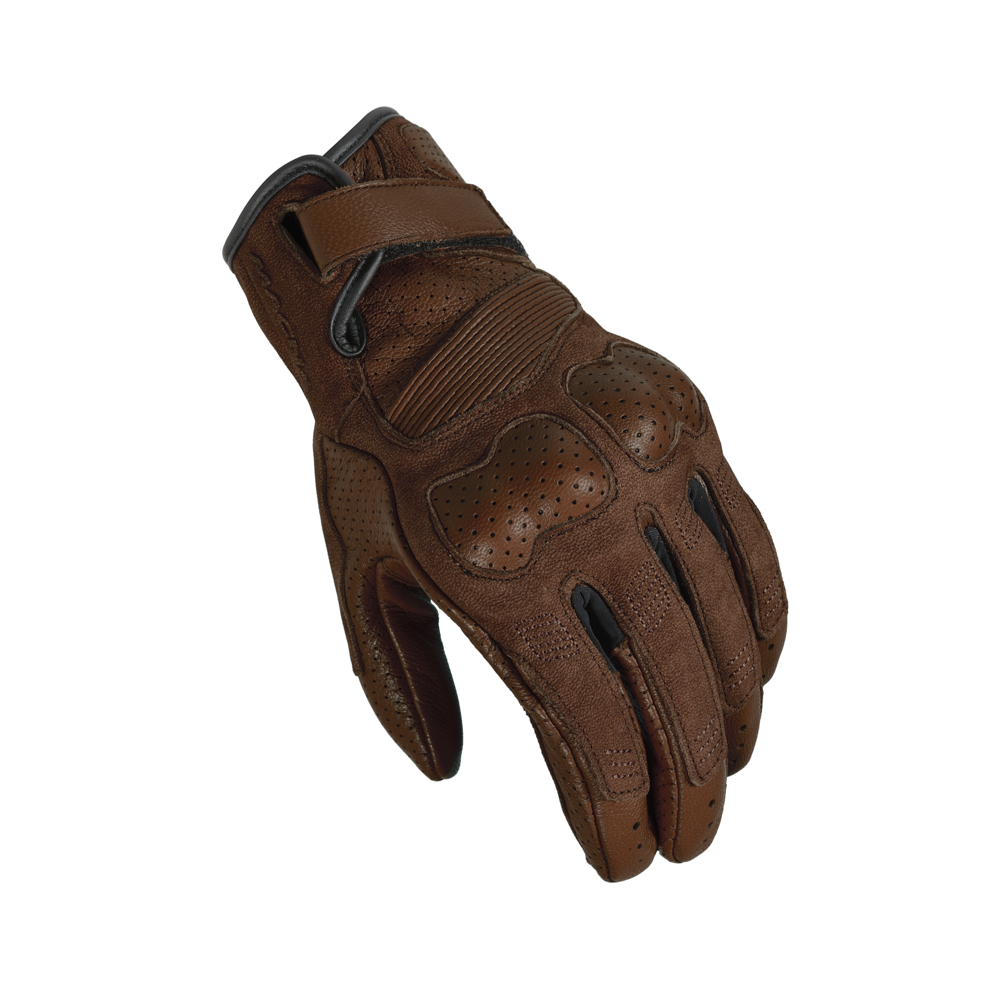 Macna Bold Marrone scuro guanti moto