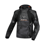 Macna Bradical Nero/Arancio - Giacca Moto Estiva Anorak Impermeabile CE Classe A Uomo - vista 1