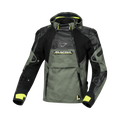 Macna Bradical Verde/Giallo - Giacca Moto Estiva Anorak Impermeabile CE Classe A Uomo - vista 1
