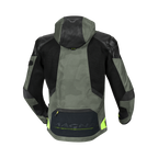 Macna Bradical Verde/Giallo - Giacca Moto Estiva Anorak Impermeabile CE Classe A Uomo - vista 2