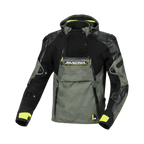 Macna Bradical Verde/Giallo - Giacca Moto Estiva Anorak Impermeabile CE Classe A Uomo - vista 3