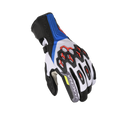 Macna Brawler RTX Bianco / Rosso guanti moto