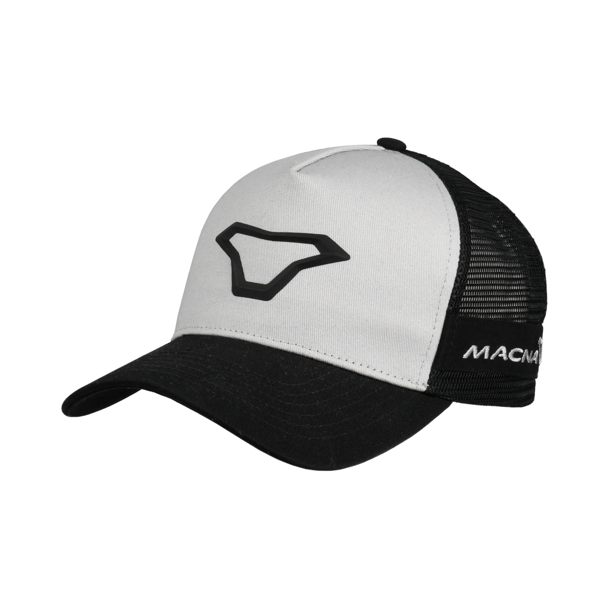 Macna Trucker Cap, 3D Logo Abbigliamento Casual Moto
