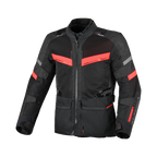 Macna Captane Nero/Rosso – Giacca Moto Touring Estiva IN&OUT