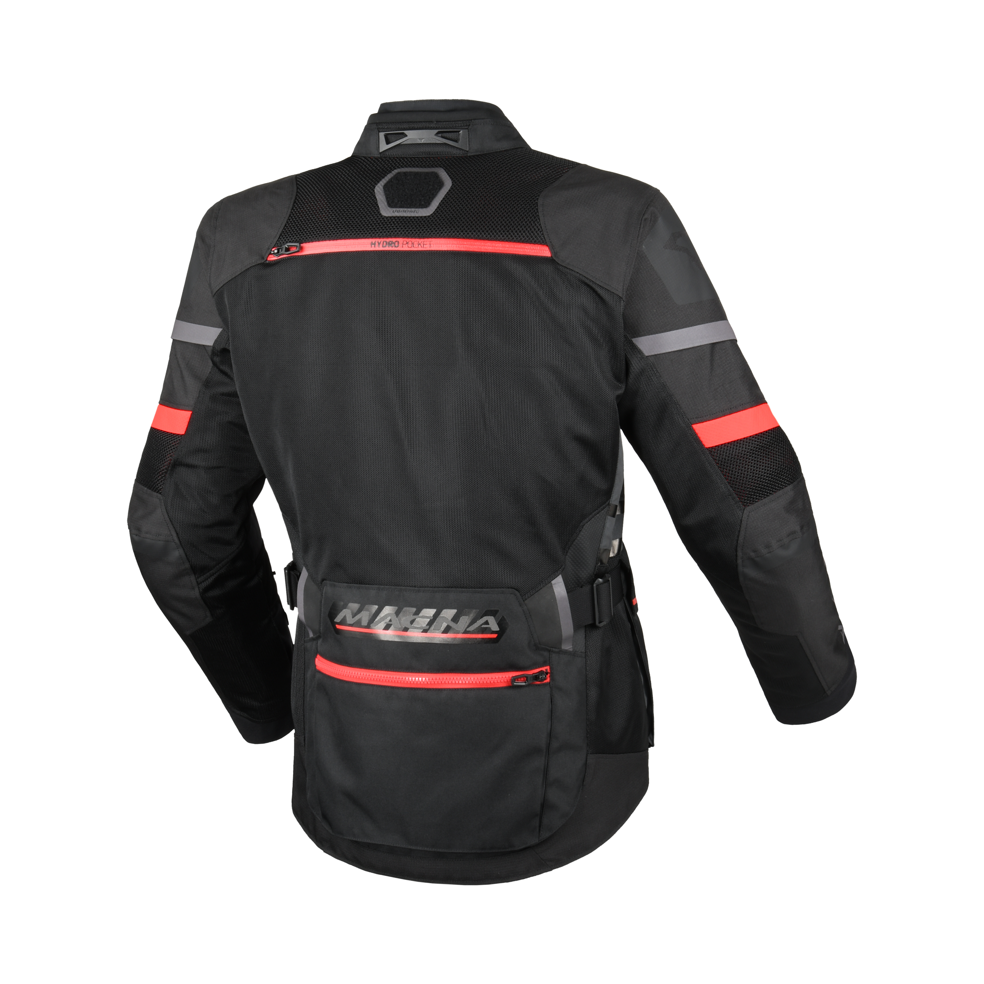 Macna Captane Nero/Rosso – retro