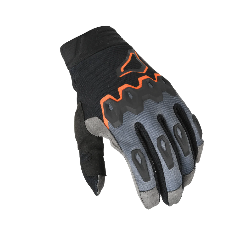 Macna Chameleon-1 MX Nero/Arancio guanti motocross
