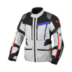 Macna Chieftane Bianco/Rosso – Giacca Moto Touring 3 Strati